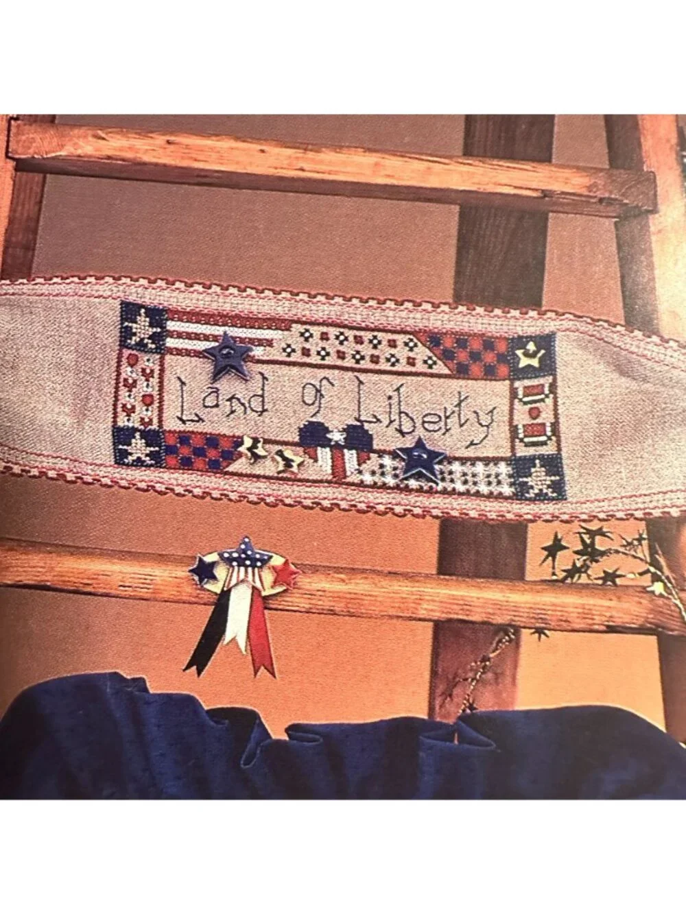 Treasured America Cross-Stitch Pattern Book By Mill Hill